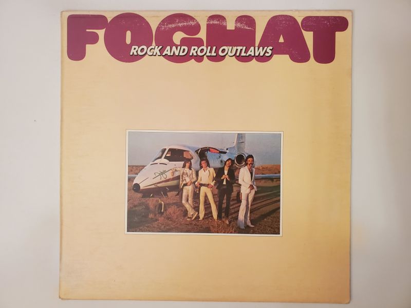 Foghat Rock and Roll Outlaws vinyl record